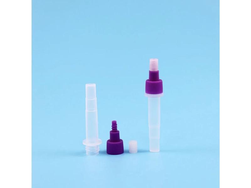 ODM 2,5 мл 1 мл прозрачная трубка с защёлкой для быстрого антигенного диагностирования